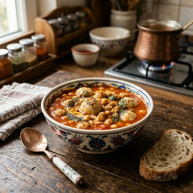 Analı Kızlı Çorbası tarifi