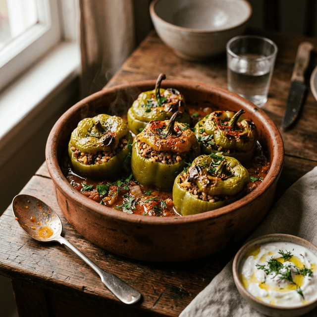 Dolma (Biber Dolması) tarifi