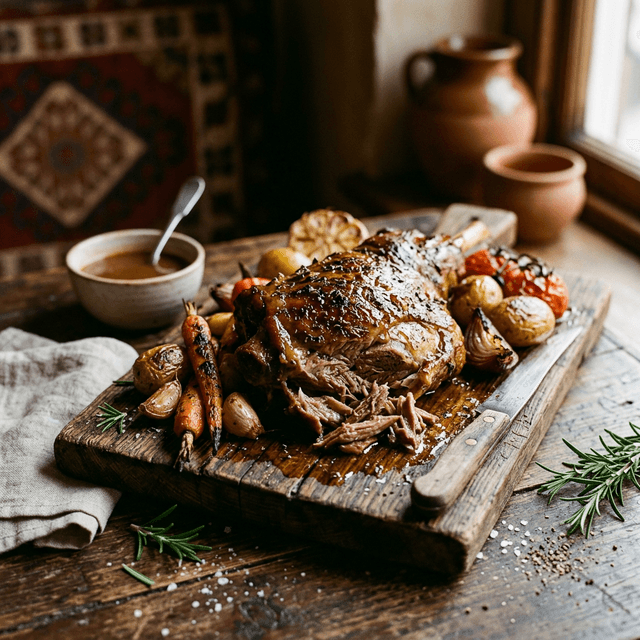 Fırında Kuzu Tandır tarifi