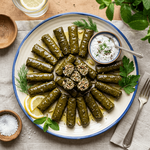 Zeytinyağlı Yaprak Sarma tarifi