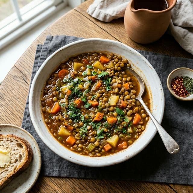 Yeşil Mercimek Yemeği tarifi