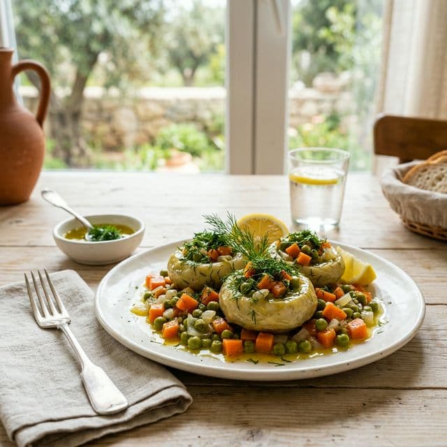 Zeytinyağlı Enginar tarifi